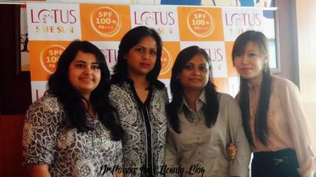Lotus Herbal spf 100 Sunblock Launch Meet