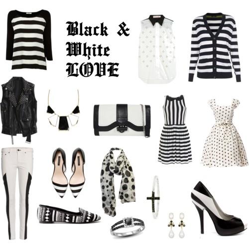 Black and White Love: This Season's Trend