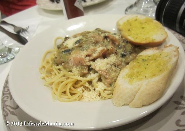 La Creperie Pesto Carbonara