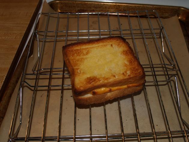 Baked Grilled Cheese/Kelli's Retro Kitchen Arts