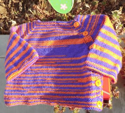 A Knitted Sweater for Baby