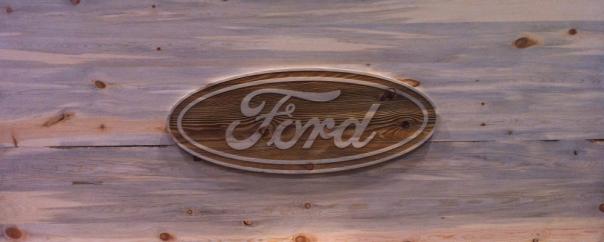 Wooden Ford Logo - Green Living Show 2013