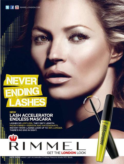 KATE MOSS FOR RIMMEL LONDON SPRING/SUMMER 2013 CAMPAIGN
