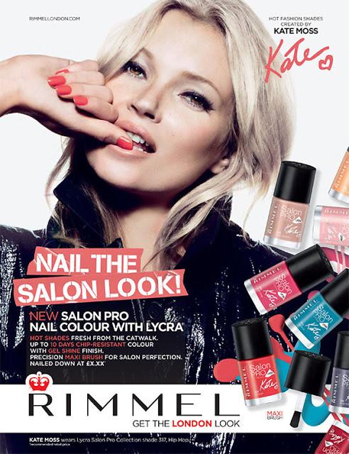 KATE MOSS FOR RIMMEL LONDON SPRING/SUMMER 2013 CAMPAIGN