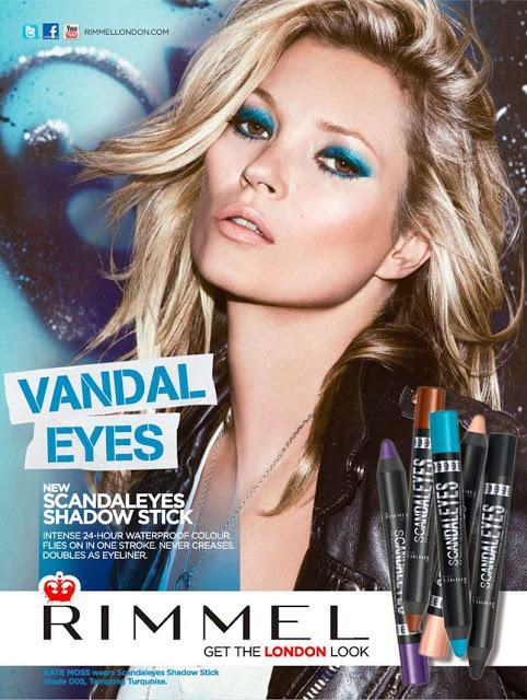 KATE MOSS FOR RIMMEL LONDON SPRING/SUMMER 2013 CAMPAIGN