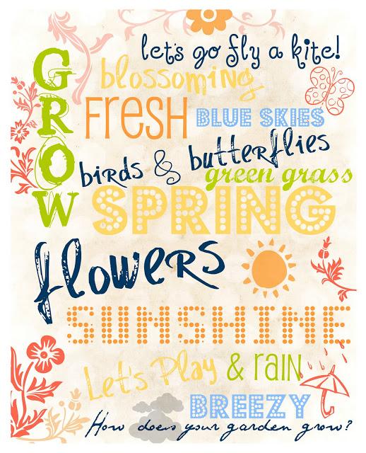 Free Printable Friday:  Spring?  Are You Out There?
