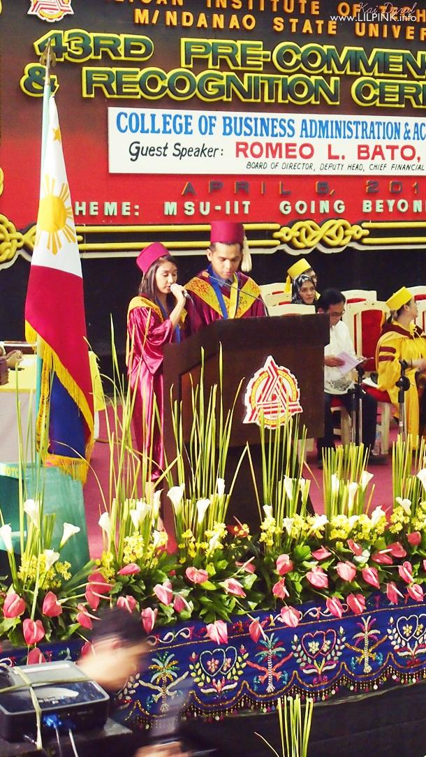 CBAA Pre-Commencement Exercises 2013