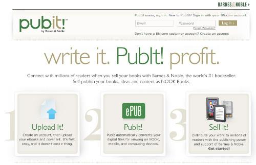 pubit Top 10 Websites To Sell Your Ebook