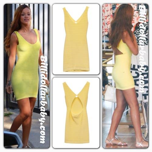 Rihanna out and about shopping in LA wearing a Whitney Eve...