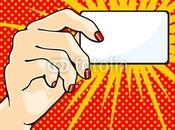 Patterns with Punch: Illustrated Hand Holding Card Alena Kozlova Stockphoto @fotolia