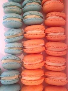 Giggle and Hoot - Orange and Blue Macarons