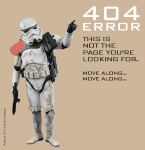 404 Page Not Found' - www_501st_com_404