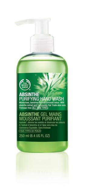 New Launch - The Body Shop Absinthe Purifying Hand Care Range