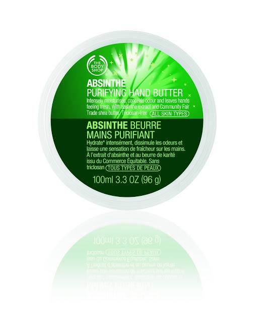 New Launch - The Body Shop Absinthe Purifying Hand Care Range