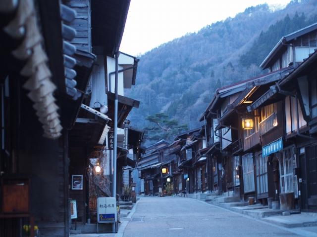P4130152 木曽路の美しき宿場，奈良井宿 / Narai juku,beautiful historic Post town