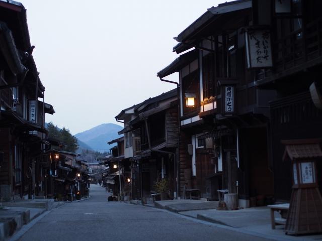 P4130146 木曽路の美しき宿場，奈良井宿 / Narai juku,beautiful historic Post town