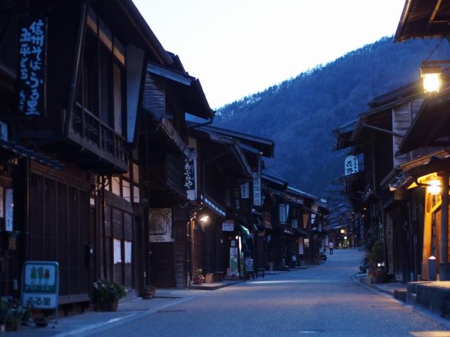 P4130166 木曽路の美しき宿場，奈良井宿 / Narai juku,beautiful historic Post town