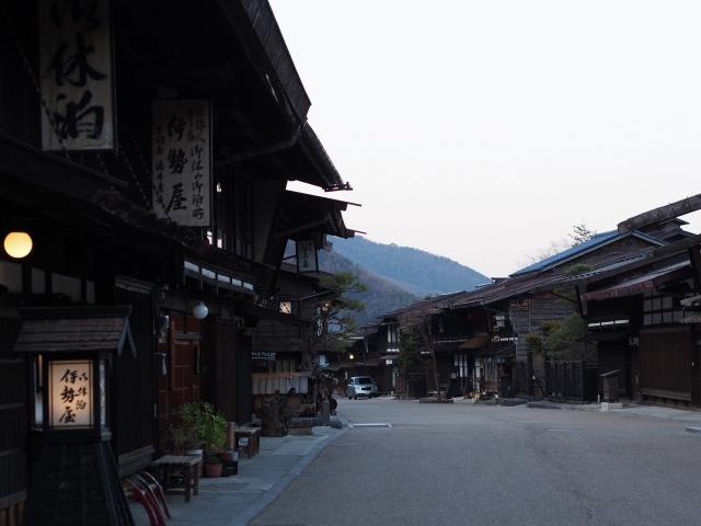 P4130111 木曽路の美しき宿場，奈良井宿 / Narai juku,beautiful historic Post town