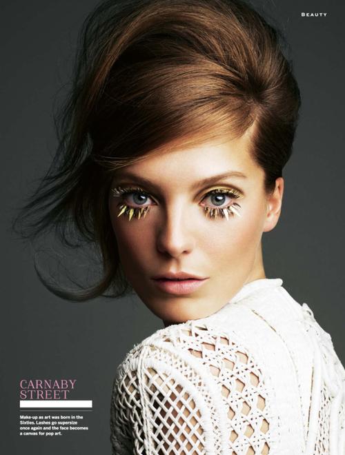 Daria Werbowy for Stylist Magazine #168 April 2013 in Bringing...