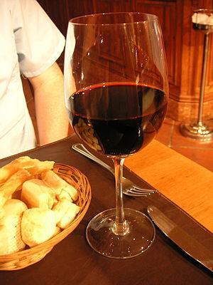Red Argentine wine