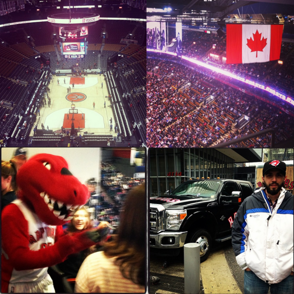 Raptors Game Night Photo Combo