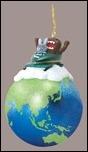 Domo and Friends on Earth Ornament