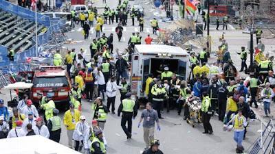 Videos- Two Explosions Near Finish Of Boston Marathon- Updates Being Added