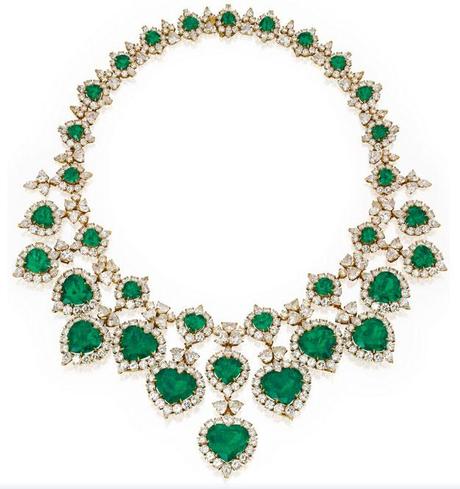 18-Karat-Gold,-Emerald-and-Diamond-Necklace,-Van-Cleef-&-Arpels