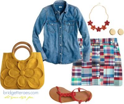 J.Crew Denim Shirt- Look #5