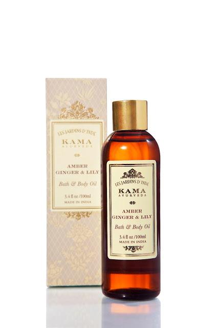 New Launch - Kama Ayurveda Amber Ginger & Lily Bath & Body Oil