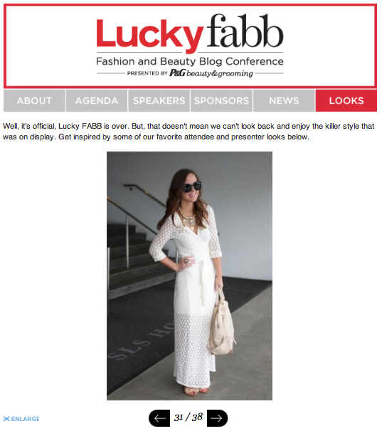 Lucky FABB Best Dressed