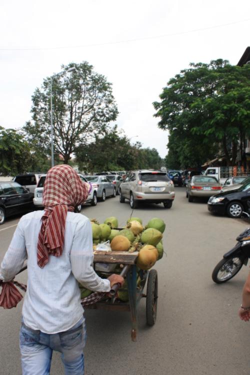 Traffic in Phnom Penh; Taken October 2012