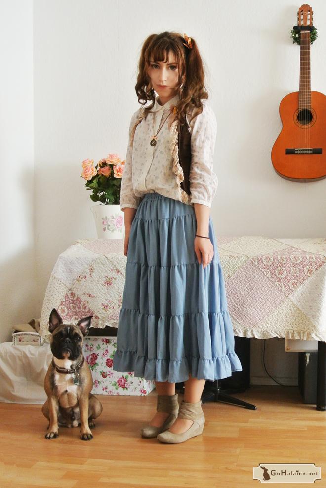 Mori Girl Spring Outfit