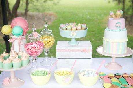 Ice Cream Themed Party by Sugar Coated Mama - Paperblog