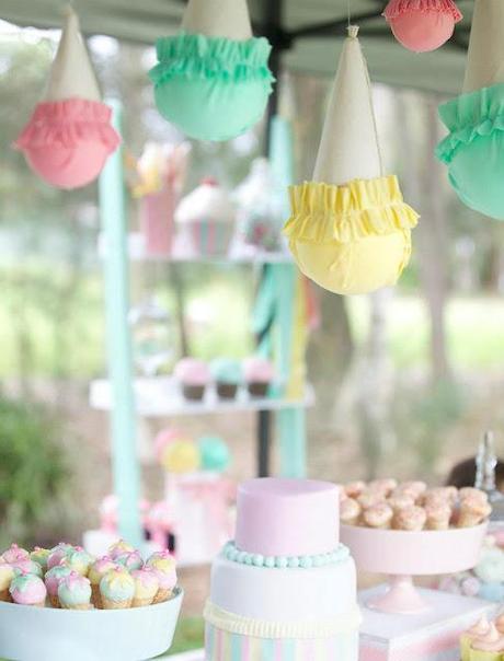 Ice cream themed party by Sugar Coated Mama