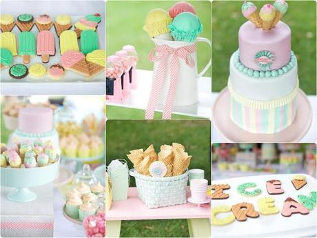 Ice cream themed party by Sugar Coated Mama