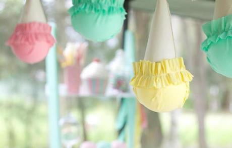 Ice cream themed party by Sugar Coated Mama