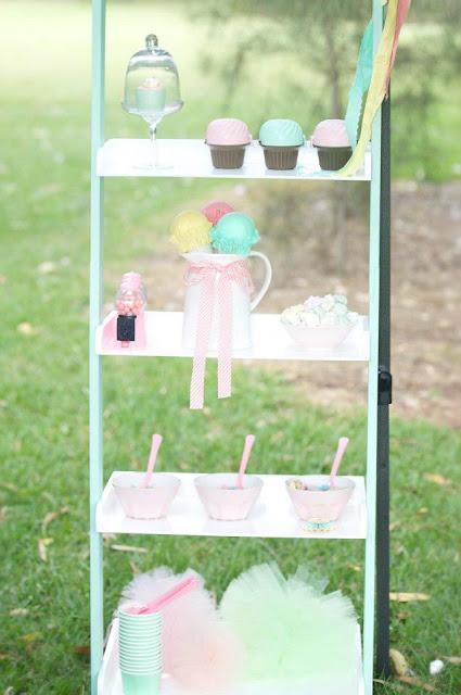 Ice cream themed party by Sugar Coated Mama