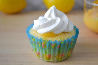So me your Pucker Face!  Lemon Curd Filled Cupcakes with Lemon Buttercream