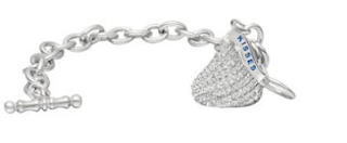 hershey kiss diamond bracelet