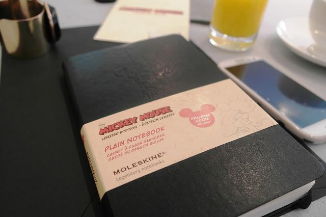 Mickey Mouse Plain Notebook
