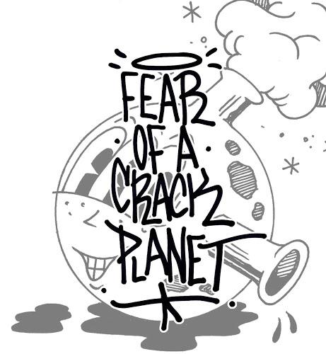 Vinnie Nylon 'Fear of a crack planet' Exhibition