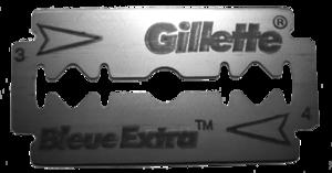 English: Gillette double-edged safety razor se...