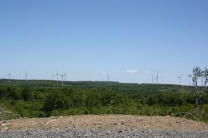 Glen Dhu Wind Park, Browns Mountain in Pictou County