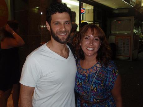 Justin Bartha with Rina