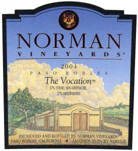2004 Norman Vineyards The Vocation