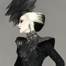 Daphne Guinness on Display
Ive just read the most amazing news…Daphne Guinness, the Queen on Haute couture, is putting her wardrobe on display at the Fashion Institute of Technology in New York this September.
For years I have envied her collection of futuristic, gothic and just down right innovative & beautiful clothes. I have seen photo after photo of her wearing the most creative and inspiring outfits from the worlds best fashion names, and finally she is putting it all on display - what a glorious feast for the eyes! But alas, i will not get to see it, because it is half way round the world - why? 
Oh well im sure i can google it after the exhibition opens and find photos :( 
xoxo LLM