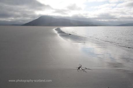 Photo - silvery ight on Corran Raa, Outer Hebrides, Scotland