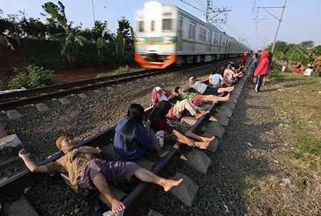 Railway Therapy Practiced In Indonesia