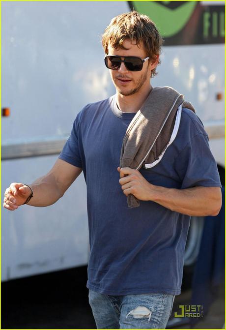 Ryan Kwanten on the set of ‘Not Suitable for Children’